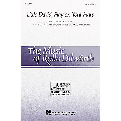 Hal Leonard Little David, Play on Your Harp 2-Part Arranged by Rollo Dilworth