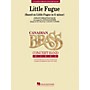 Hal Leonard Little Fugue (Little Fugue in G Minor) Concert Band Level 4 Composed by Johann Sebastian Bach
