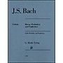 G. Henle Verlag Little Preludes And Fughettas without Fingering By Bach / Steglich