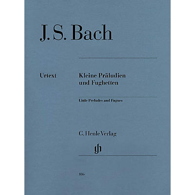 G. Henle Verlag Little Preludes and Fughettas Henle Music Folios Series Softcover