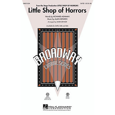 Hal Leonard Little Shop of Horrors SAB Arranged by Mark Brymer