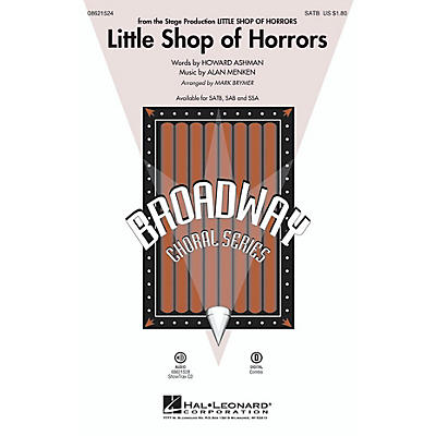 Hal Leonard Little Shop of Horrors SATB arranged by Mark Brymer