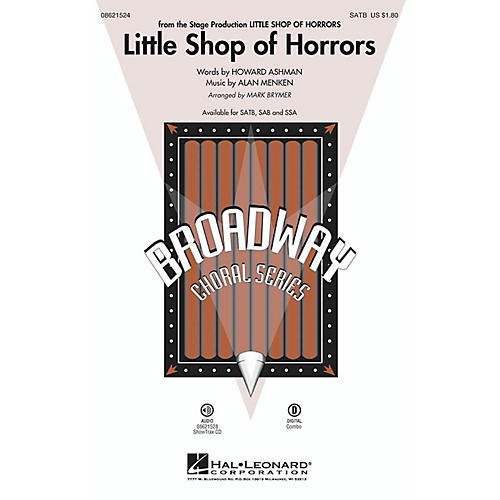 Hal Leonard Little Shop of Horrors SATB arranged by Mark Brymer