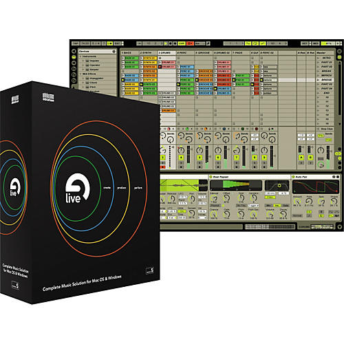 Ableton Live 5 Realtime Music Production Software | Musician's Friend