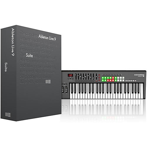 Live 9 Suite (Boxed) with Novation Launchkey 49