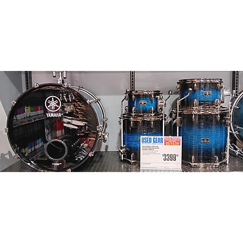 Yamaha Live Custom Hybrid Oak Drum Kit UZU Ice Sunburst