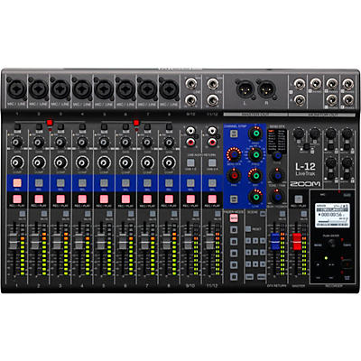 Zoom LiveTrak L-12 12-Channel Digital Mixer