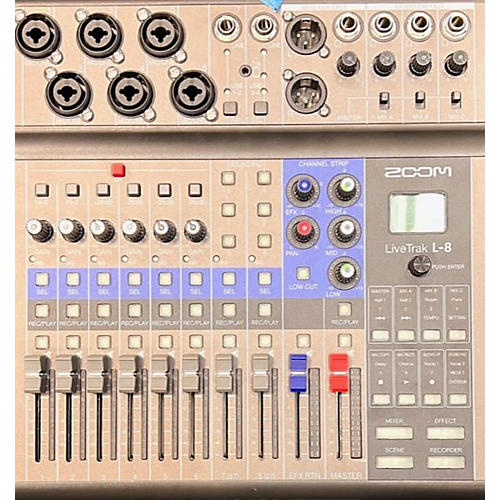 Zoom LiveTrak L-8 Digital Mixer | Musician's Friend