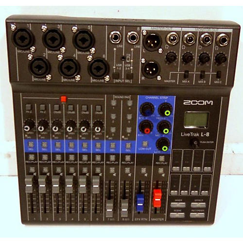 Zoom Livetrak L8 Digital Mixer