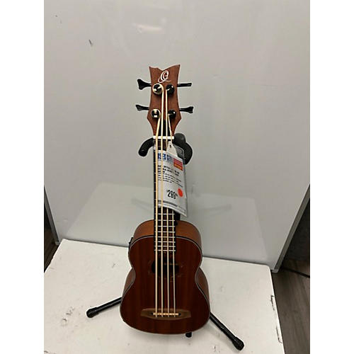 Ortega Lizzy-bS-GB Acoustic Bass Guitar Natural