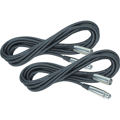 Lo-Microphone Cable 20 Feet 2-Pack