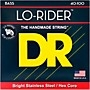 DR Strings Lo Rider LH-40 Lite Stainless Steel 4 String Bass Strings