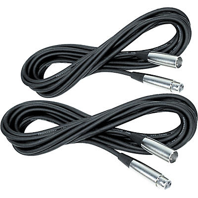 Musician's Gear Lo-Z Mic Cable 20' (2-Pack)