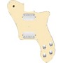 920d Custom Loaded Pickguard for '72 Deluxe Telecaster With Nickel Cool Kids Humbuckers Aged White