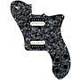 920d Custom Loaded Pickguard for '72 Deluxe Telecaster With Uncovered Roughnecks Humbuckers Black Pearl