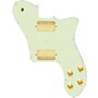 920d Custom Loaded Pickguard for '72 Deluxe Telecaster with Gold Cool Kids Humbuckers Mint Green