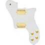 920d Custom Loaded Pickguard for '72 Deluxe Telecaster with Gold Smoothies Humbuckers Parchment