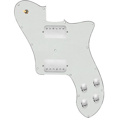 920d Custom Loaded Pickguard for '72 Deluxe Telecaster with Nickel Roughnecks Humbuckers