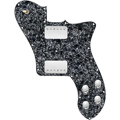 920d Custom Loaded Pickguard for '72 Deluxe Telecaster with Nickel Smoothies Humbuckers