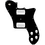 920d Custom Loaded Pickguard for '72 Deluxe Telecaster with Nickel Smoothies Humbuckers Black