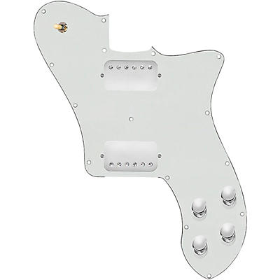 920d Custom Loaded Pickguard for '72 Deluxe Telecaster with Nickel Smoothies Humbuckers