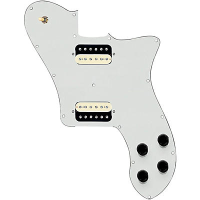 920d Custom Loaded Pickguard for '72 Deluxe Telecaster with Uncovered Roughnecks Humbuckers