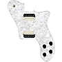 920d Custom Loaded Pickguard for '72 Deluxe Telecaster with Uncovered Roughnecks Humbuckers White Pearl