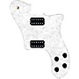 920d Custom Loaded Pickguard for '72 Deluxe Telecaster with Uncovered Smoothies Humbuckers White Pearl