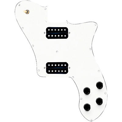 920d Custom Loaded Pickguard for '72 Deluxe Telecaster with Uncovered Smoothies Humbuckers