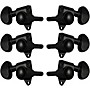 Grover Locking Rotomatics 106 Series Tuning Machines Black Chrome