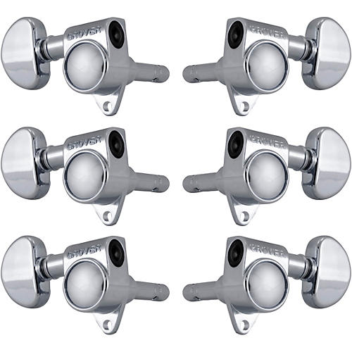 GROVER Locking Rotomatics 106 Series Tuning Machines Chrome