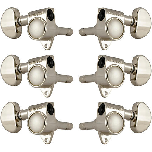 Grover Locking Rotomatics 106 Series Tuning Machines Nickel