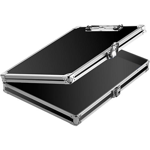 Vaultz Locking Storage Clipboard Black/Silver