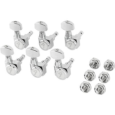 Fender Locking Stratocaster/Telecaster Machine Heads, All Short Post, Chrome (6)