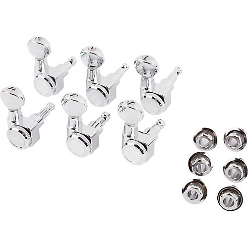 Fender Locking Tuners with Vintage Buttons Chrome
