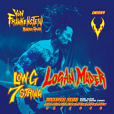Von Frankenstein Monster Gear Logan Mader Low-G 7 String Signature Set