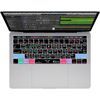 KB Covers Logic Pro X Keyboard Cover for MacBook Pro (Late 2016+) With Touch Bar