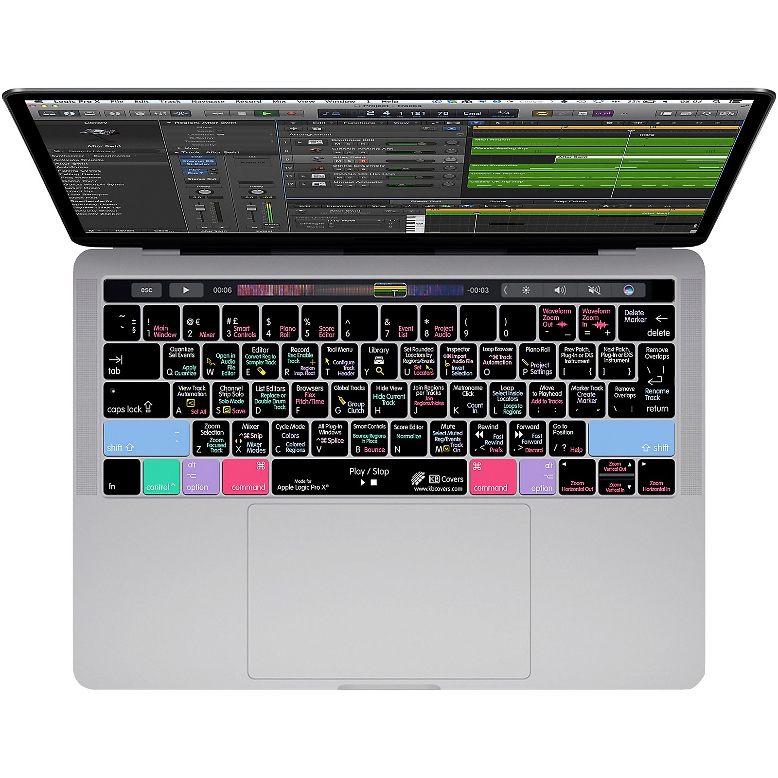 connect midi keyboard to macbook pro logic x