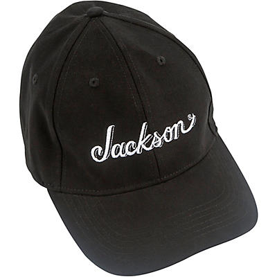 Jackson Logo Flexfit Hat - Black