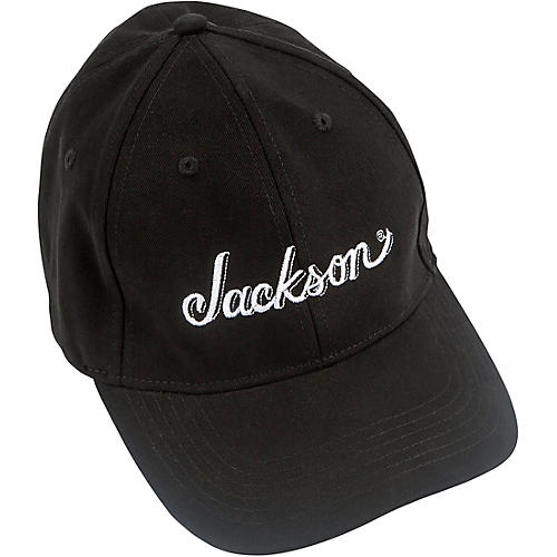 Jackson Logo Flexfit Hat - Black Small/Medium