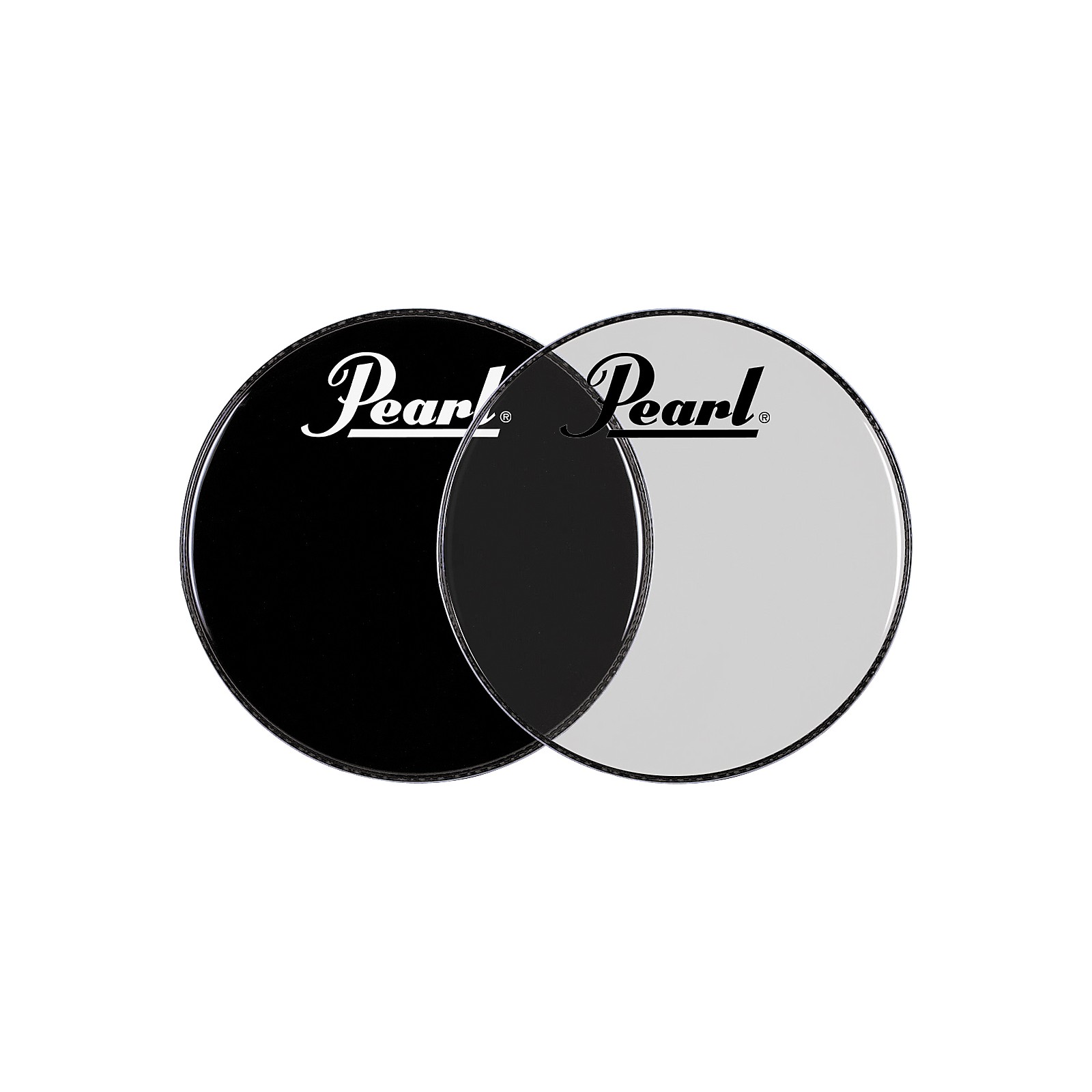 Pearl Logo Front Bass Drum Head Clear 22 In Musician S Friend