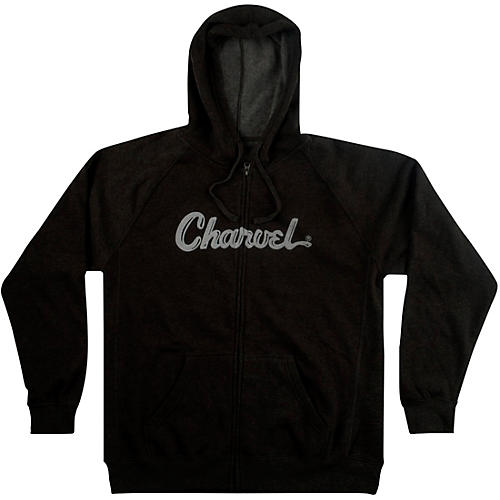 Charvel Logo Hoodie - Charcoal Large