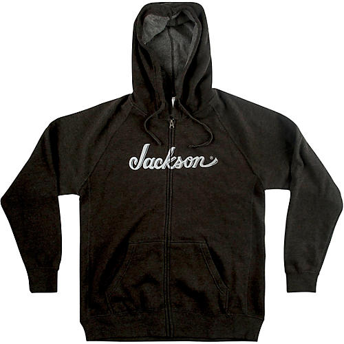 Jackson Logo Hoodie - Gray Large