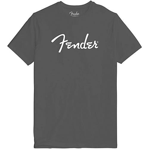 Fender Logo T-Shirt Large Grey