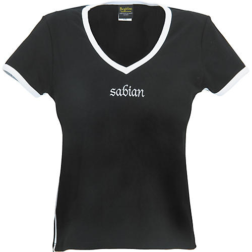 Logo V-Neck Women's Ringer T-Shirt