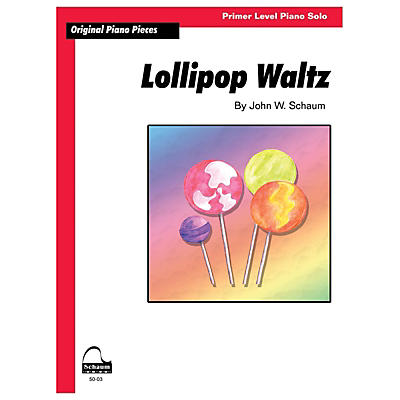 SCHAUM Lollipop Waltz Educational Piano Book by John W. Schaum (Level Primer)