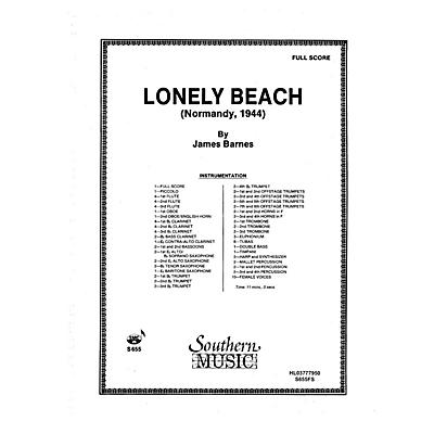 Southern Lonely Beach (Normandy 1944) (Oversized Full Score) Concert Band Level 5 Composed by James Barnes