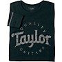 Taylor Long Sleeve Aged Logo Tee Large Black/Gray