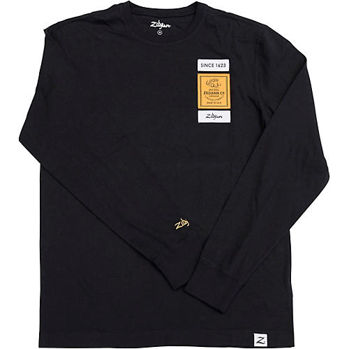 Zildjian Long Sleeve T-Shirt Large Black