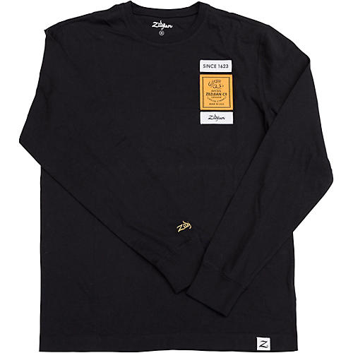 Zildjian Long Sleeve T-Shirt Medium Black